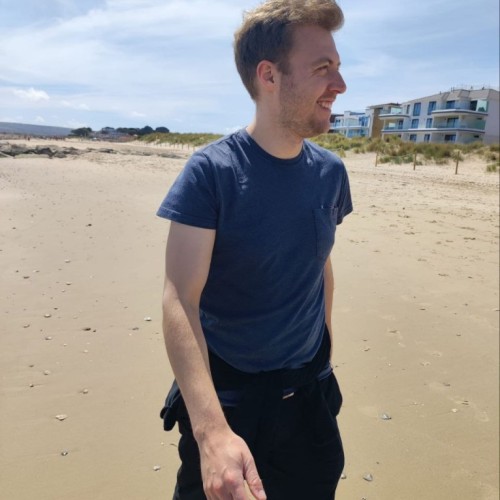 Daniel at the beach
