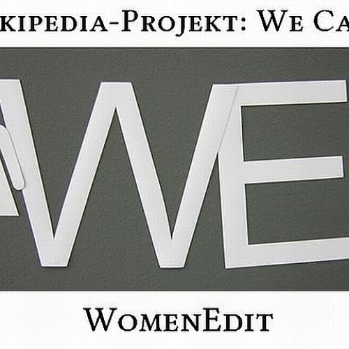 Logo der WomenEdit-Veranstaltung bei Wikipedia